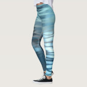 Blue Abstract Leggings (Links)