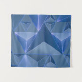 Blue abstract wallpaper wandteppich (Vorderseite (Horizontal))