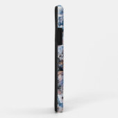 Blue Abstrakt Collage Mobile Case (Hinten/Rechts)