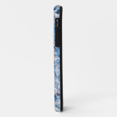 Blue Abstrakt Collage Mobile Case (Hinten/Links)