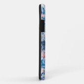 Blue Abstrakt Collage Mobile Case (Hinten/Rechts)