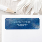 Blue Abstrakt Einzigartig Modern Minimalistisch (Insitu)