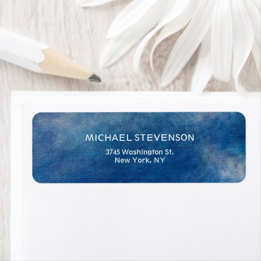 Blue Abstrakt Einzigartig Modern Minimalistisch (Insitu)