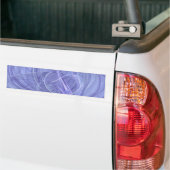 Blue Abstrakt Fraktal Background Autoaufkleber (Auf Lkw)