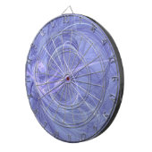 Blue Abstrakt Fraktal Dart Board Dartscheibe (Vorderseite rechts)