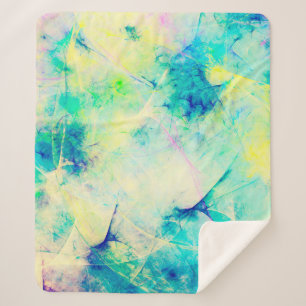 Blue abstrakt Fraktal Hintergrund 3d rendering3d,  Sherpadecke
