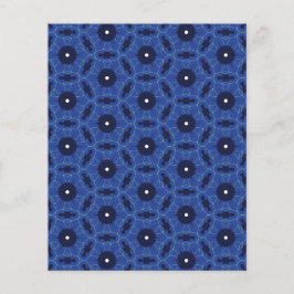 Blue Abstrakt Pattern 50.0 Scrapbook Paper