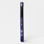 Blue Abstrakt Phone Case (Hinten/Links)