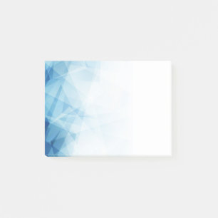 Blue Abstrakt Post-it-Notes Post-it Klebezettel