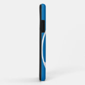 Blue Abstrakt Soccer iPhone 5 Fall Case-Mate iPhone Hülle (Hinten/Rechts)