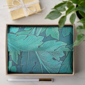 Blue Acanthus Leaf Seidenpapier (Geschenk)