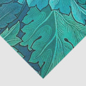 Blue Acanthus Leaf Seidenpapier (Detail)