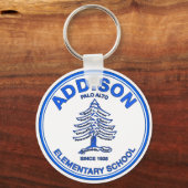 Blue Addison Schlüsselanhänger (Vorderseite)