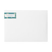 Blue Address Label (Vorderseite)