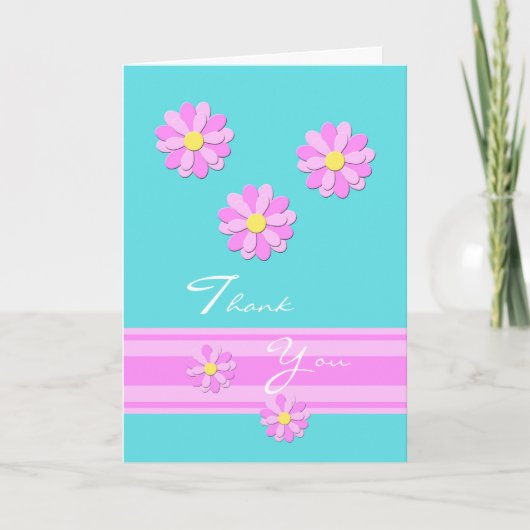 Blue Administrative Professionals Day Card Dankeskarte (Vorderseite)