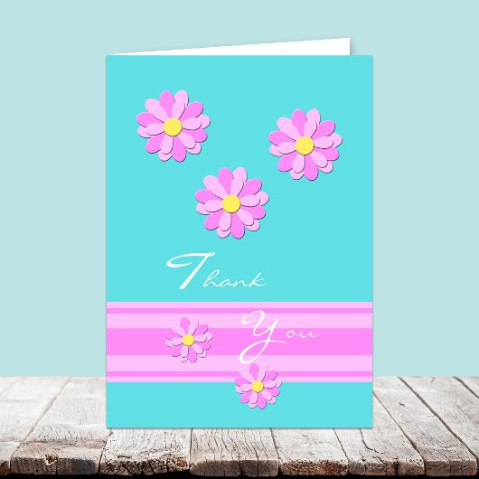 Blue Administrative Professionals Day Card Dankeskarte