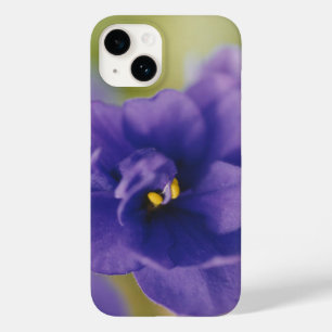 Blue African Violet Saintpaulia Case-Mate iPhone 14 Hülle