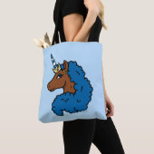 Blue Afro Unicorn Tasche (Von Nahem)