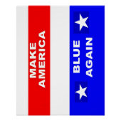 Blue Again Poster (Vorderseite)