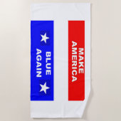 Blue Again Strandtuch (Vorderseite)