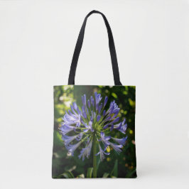 Blue Agapanthus Blume Tasche