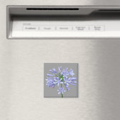 Blue Agapanthus Magnet (In Situ (Geschirrspüler))