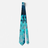 Blue Agate 1 Krawatte (Vorderseite)