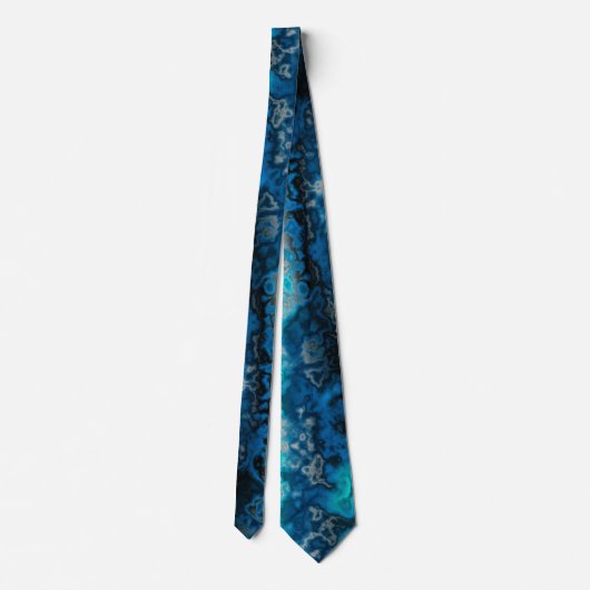 Blue Agate 2 Krawatte (Rückseite)