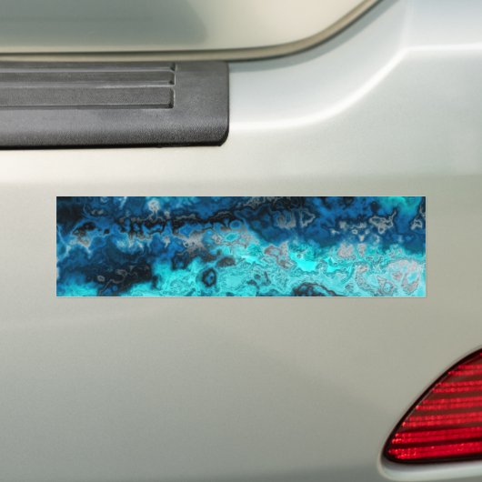 Blue Agate Autoaufkleber (Auf Auto)