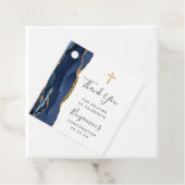 Blue Agate Bestätigung Vielen Dank Geschenkanhänger (Beispiel)