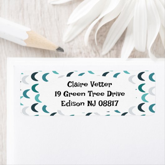 Blue Agate Crescents (Insitu)