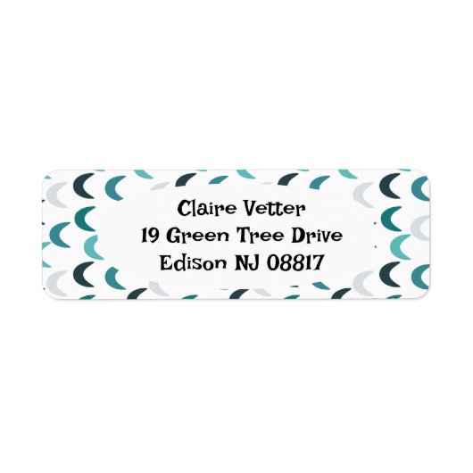 Blue Agate Crescents (Vorne)