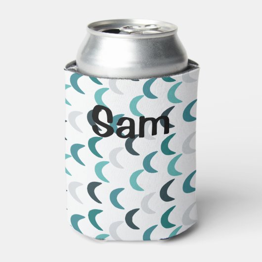 Blue Agate Crescents Dosenkühler (Kanne Vorderseite)