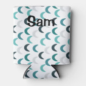 Blue Agate Crescents Dosenkühler (Vorderseite)