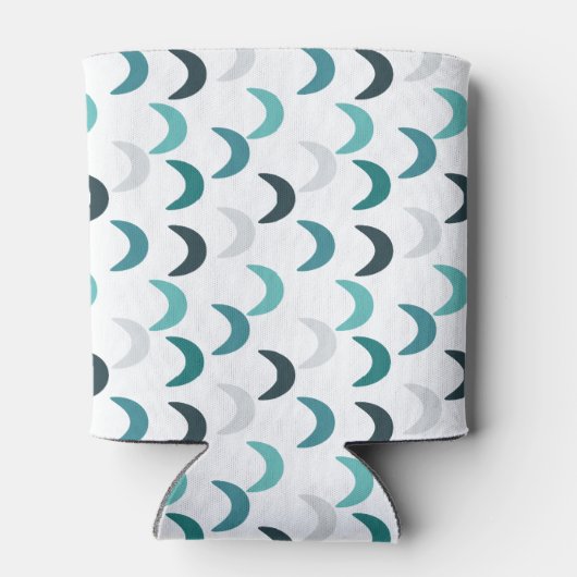 Blue Agate Crescents Dosenkühler (Rückseite)