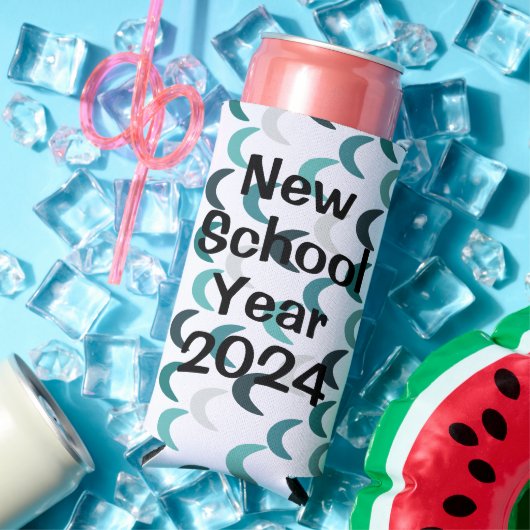 Blue Agate Crescents Selters Dosenkühler (In Situ Sommer)