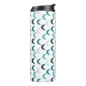 Blue Agate Crescents Thermosbecher (Nach links gedreht)