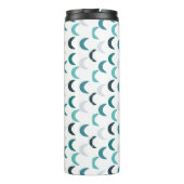 Blue Agate Crescents Thermosbecher (Rückseite)