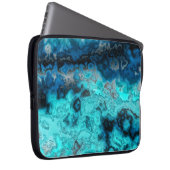 Blue Agate Laptopschutzhülle (Vorne Rechts)