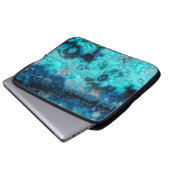 Blue Agate Laptopschutzhülle (Vorne Knopf)