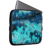 Blue Agate Laptopschutzhülle (Vorne Rechts)