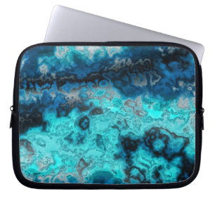 Blue Agate Laptopschutzhülle