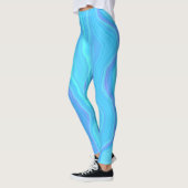 Blue Agate Layers Leggings (Links)
