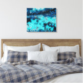 Blue Agate Leinwanddruck (Insitu (Schlafzimmer))