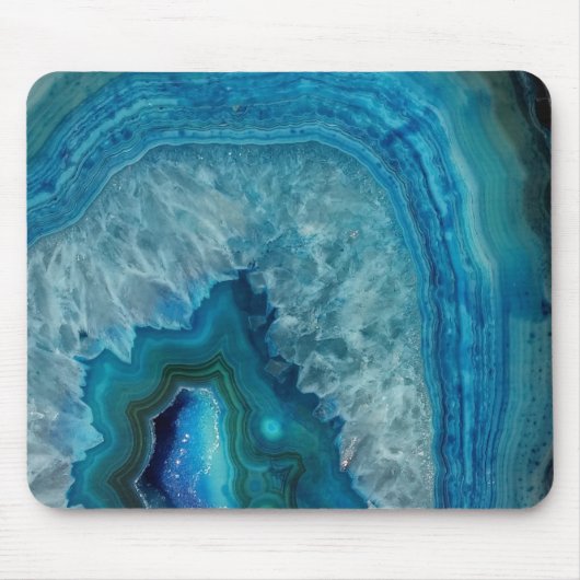 Blue Agate Mouse Pad Mousepad (Vorne)