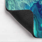 Blue Agate Mouse Pad Mousepad (Ecke)