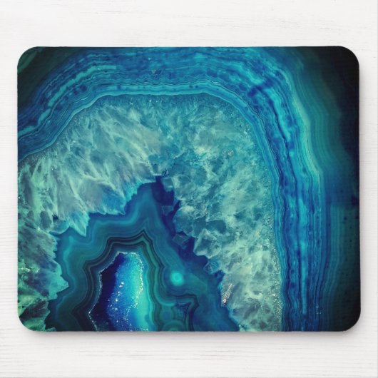 Blue Agate Mouse Pad Mousepad (Vorne)