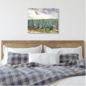 Blue Agave Leinwanddruck (Insitu (Schlafzimmer))