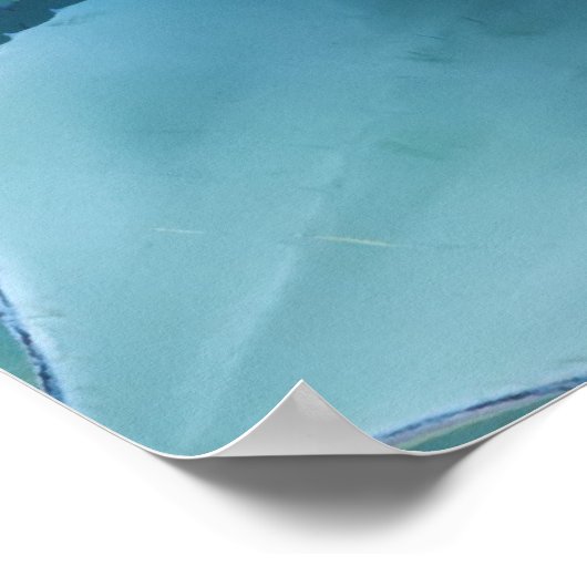 Blue Agave Poster (Ecke)