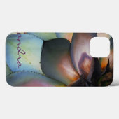 Blue Agave Succulent iPad Case *personalize* (Rückseite (Horizontal))